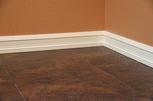 How to nail baseboard with nail gun