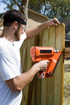 Fencing by nailer