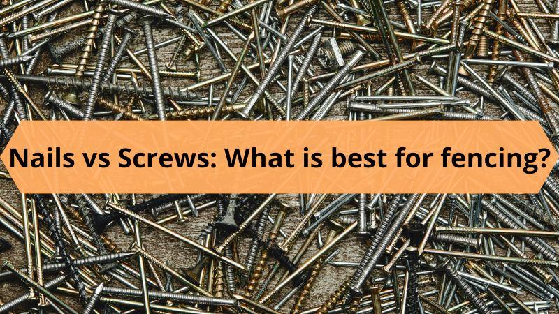 Nails vs Screws