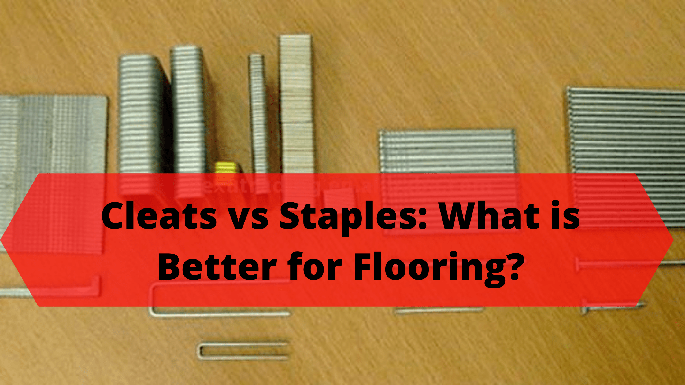 Cleats vs Staples